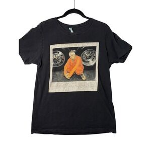 Pacific Eminem Polaroid Graphic T-Shirt‎ Black Mens Womens Size M Short Sleeve